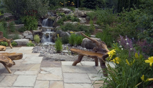 Flora Cascade de Montagne Jardins Aquadesign