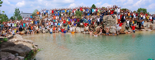 World Most Extreme Pond Build